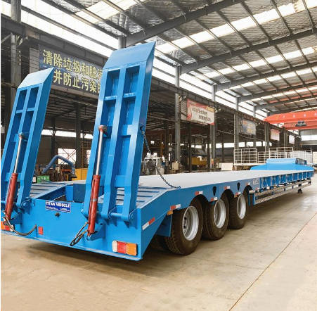 TITAN 3 AXLES 60TONS LOW BED TRAILER